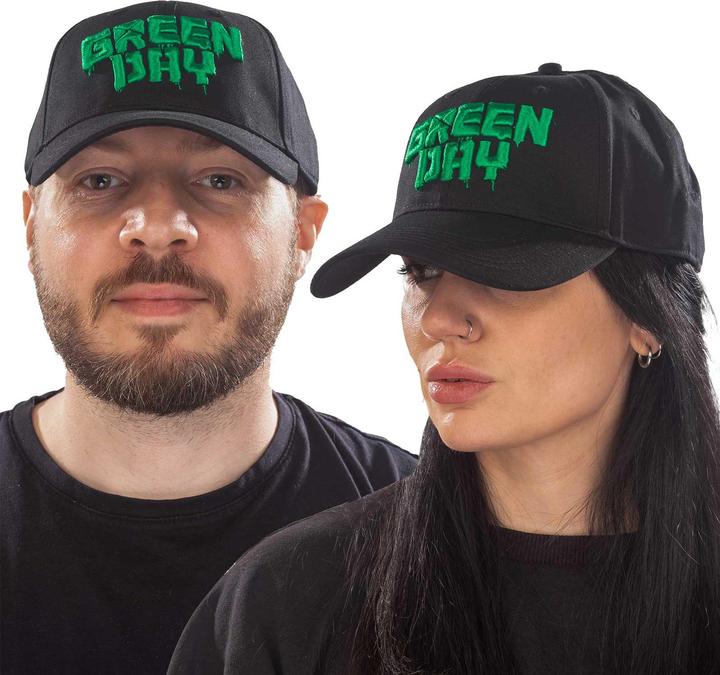 Green Day Dripping Logo Baseball Cap