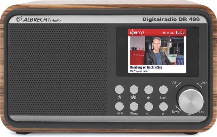 Produktbild Albrecht DR 490 (DAB+, UKW, Internetradio, WLAN)