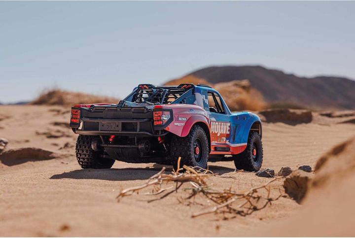 Immagine prodotto Arrma Camion da corsa breve Mojave 4x4 4S BLX Blu, ARTR, 1:8 (ARR Quasi lettura a corredo)