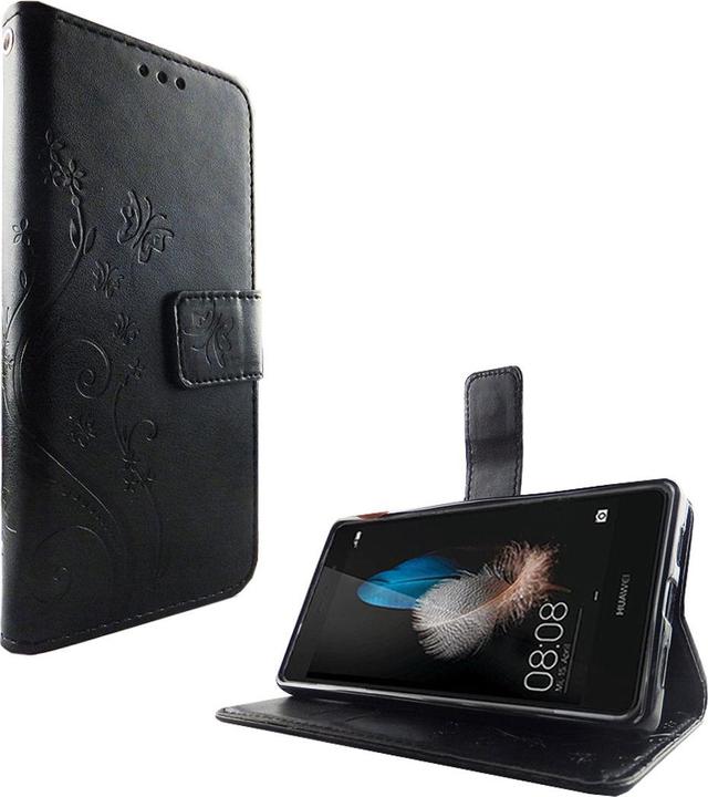 Produktbild König Design Hülle Handy Schutz für Huawei P8 Lite Case Cover Tasche Wallet Etui Handyhülle (Huawei P8 Lite)