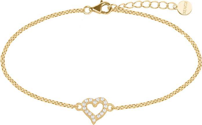 Xenox Love Story Armband (18.50 cm, Silber 925)