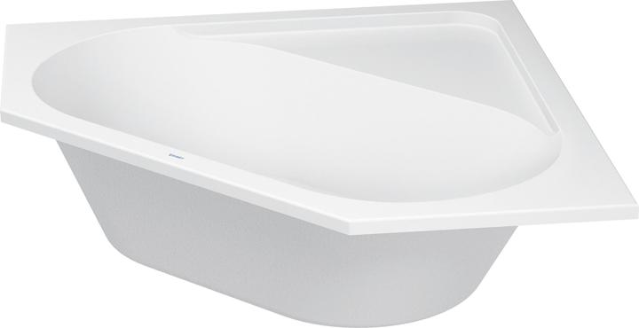 Duravit Eck-Badewanne D-CODE 2 Rückenschrägen, weiss 1400x1400mm (140 l, 140 cm, 140 cm)
