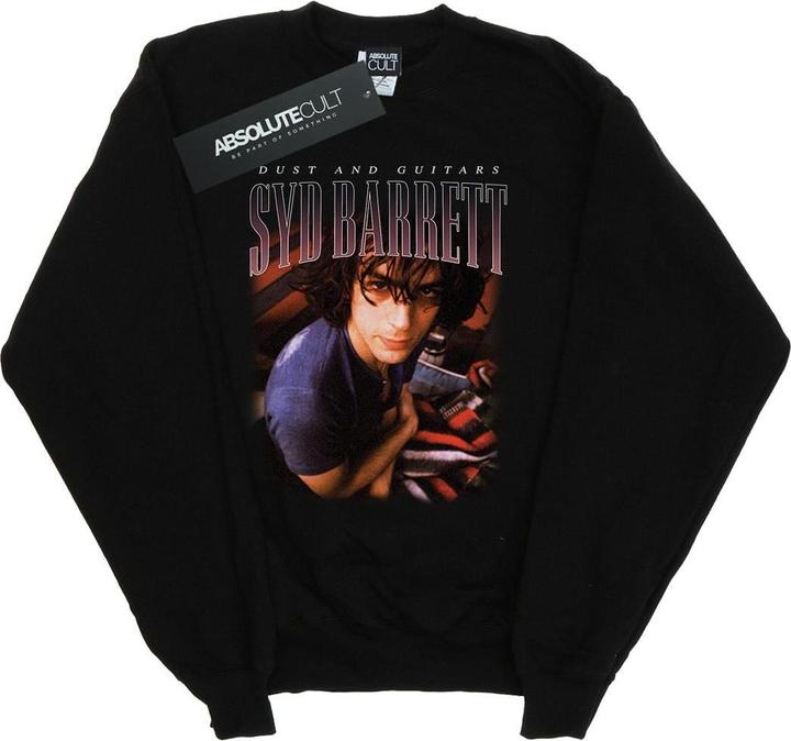 Actual product image Syd Barrett Womens/Ladies Dust And Guitars Homage Sweatshirt (XL)
