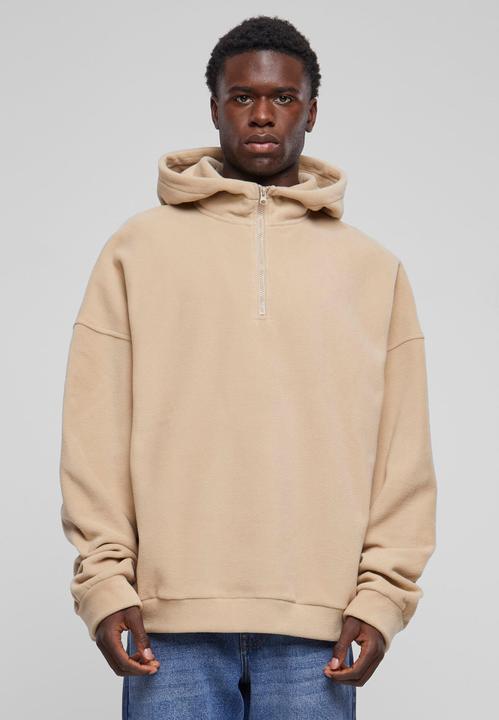 Produktbild Urban Classics Oversized Polar Fleece Half Zip Hoody - 126811 (S)