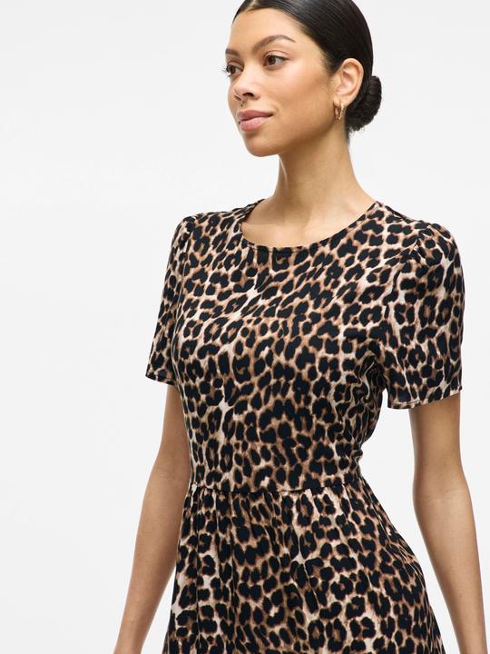 Produktbild Vila Kurzarm- Kleid in Knielänge (34)