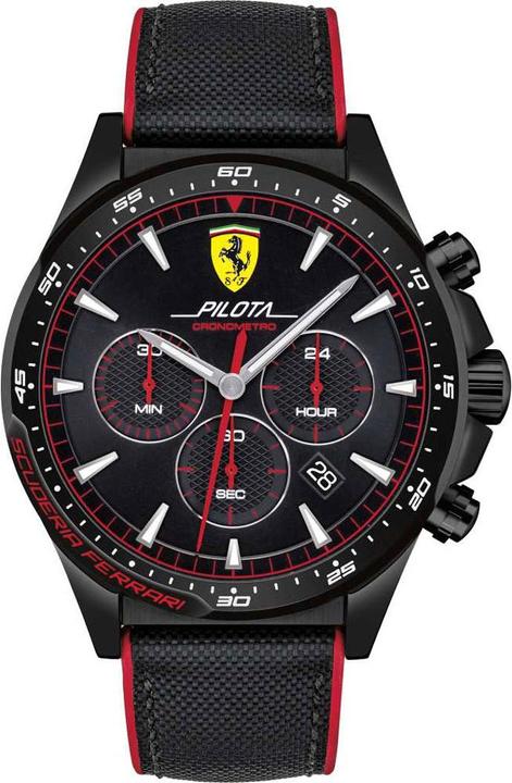 Produktbild Scuderia Ferrari Pilota - 830623 (Analoguhr, 48 mm)