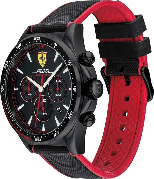 Produktbild Scuderia Ferrari Pilota - 830623 (Analoguhr, 48 mm)