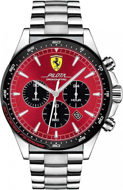 Immagine prodotto Scuderia Ferrari Pilota - 830619 (Orologio da polso analogico, 48 mm)