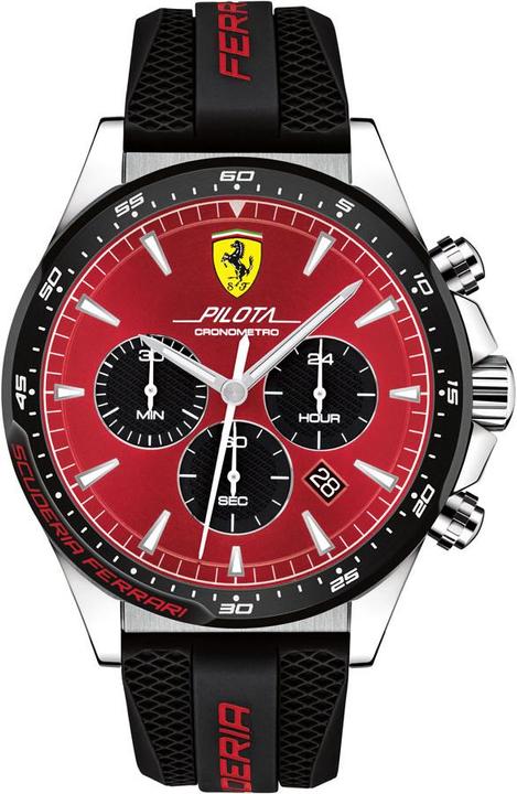 Immagine prodotto Scuderia Ferrari Pilota - 830595 (Orologio da polso analogico, 48 mm)