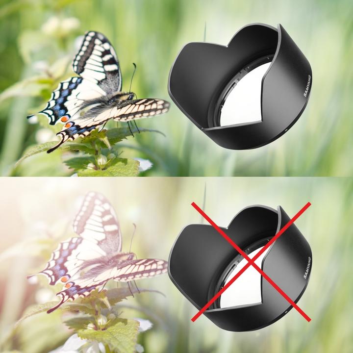Actual product image Samyang Lens hood for AF 35/F1.4 Sony FE