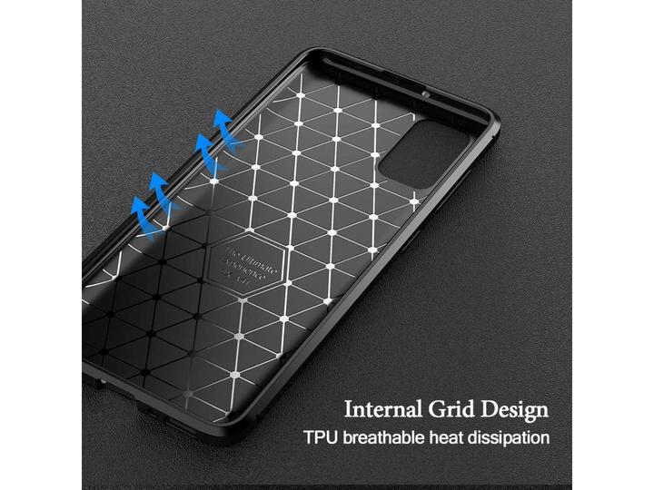 Produktbild Screenguard Oppo A52 / A72 Hülle Carbon Design TPU Case (Oppo A52, Oppo A72)