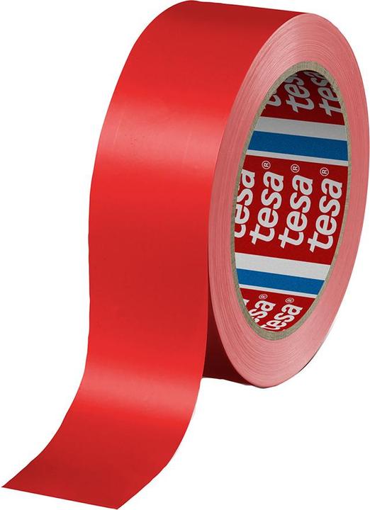 tesa Packband 66m x 12mm rot (12 mm)