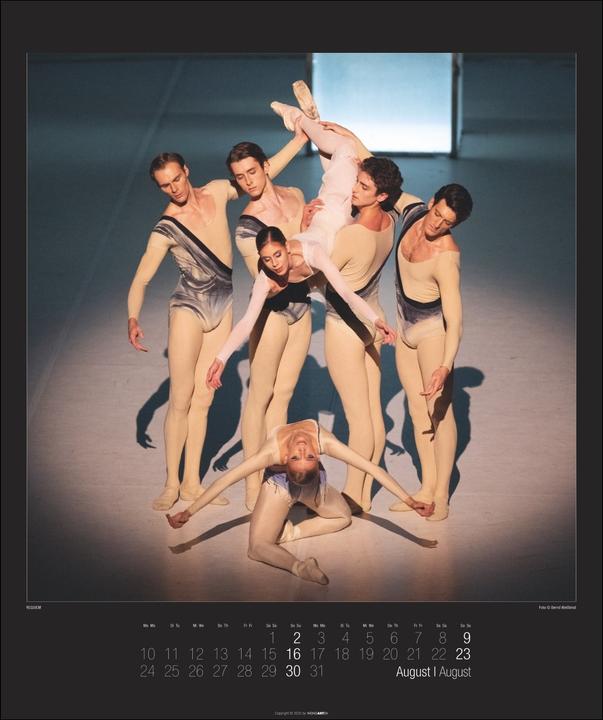 Image du produit Stuttgarter Ballett Kalender 2026 (46 x 55 cm, Couverture rigide, Allemand, Anglais)