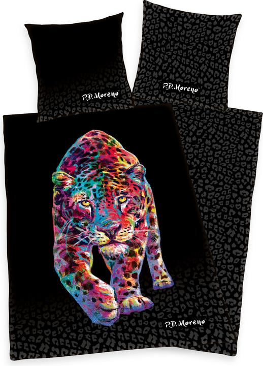 Actual product image Herding P.D. Moreno "Leopard" Satin Bed Linen