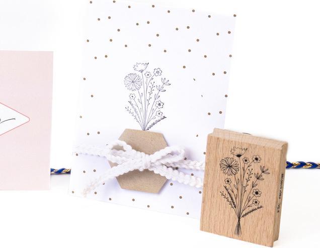 Actual product image Artoz Stamp Bouquet