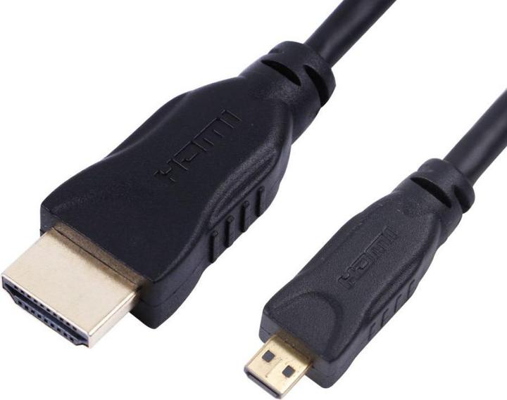 Productafbeelding MicroConnect micro HDMI (Type D) - HDMI (Type A) (1 m, HDMI)