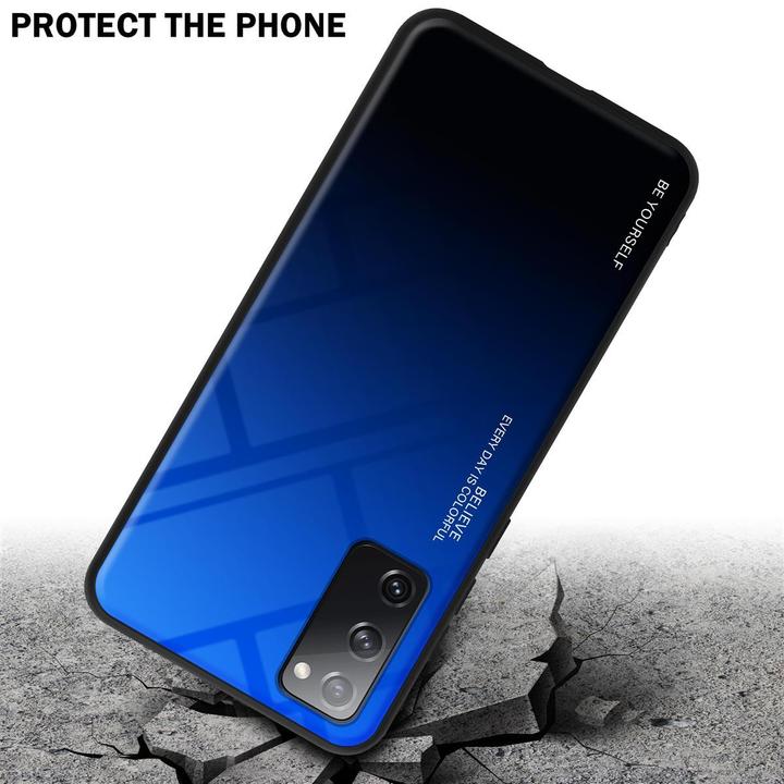 Produktbild Cadorabo TPU 2 Farben Glas Cover (Samsung Galaxy S20 FE)