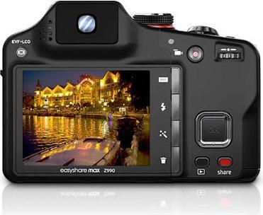 Actual product image Kodak Easyshare Max Z990, 12MP, 30x Zoom, FullHD, Black