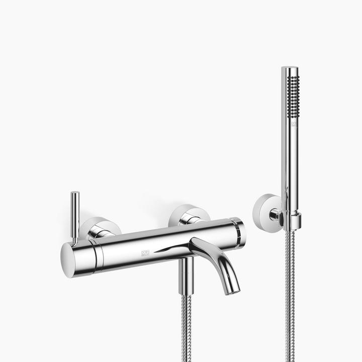 Immagine prodotto Dornbracht Meta miscelatore monocomando per vasca a muro, con set doccia, sporgenza 202 mm, 33233660