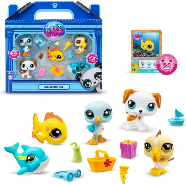 Immagine prodotto Bandai LPS Set 5 Pets Plage & acces. 4+