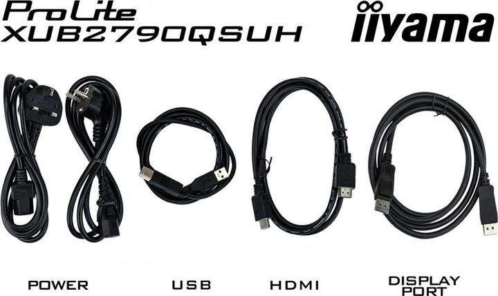 Produktbild iiyama TFT 27,0/68,5cm ProLite XUB2790QSUH *schwarz* 16:9 (2560 x 1440 Pixel, 27")