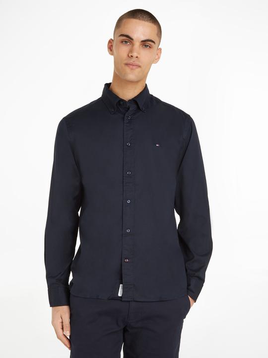 Produktbild Tommy Hilfiger Core Flex Poplin Shirt Regular Fit Desert Sky (S)