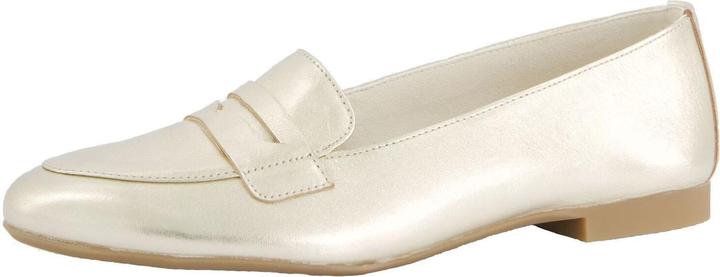 Paul Green Dieser Slipper von aus weichem Leder überzeugt durch seine Schlichtheit und dem Riemchen