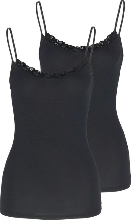 Produktbild Nina von C. 2er Pack Cosy Spaghetti Top (40, L)
