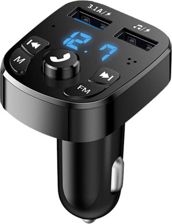 Image du produit Ueli Express Transmetteur FM Bluetooth 5.0 pour voiture avec fonction mains libres