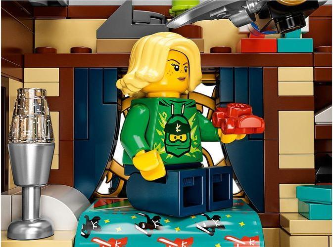 Actual product image LEGO Die Gärten von NINJAGO City (71741, LEGO Ninjago, LEGO Rare Sets)