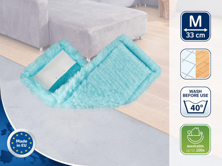 Actual product image Leifheit Mop cover CLEAN TWIST M Ergo static plus (1 pcs.)