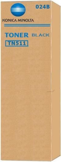 Produktbild Inkadoo Konica Minolta 024BTN-511 Toner schwarz 32.200 Seiten/6% 1600 Gramm Schwarz KM Bizhub 360 (BK)