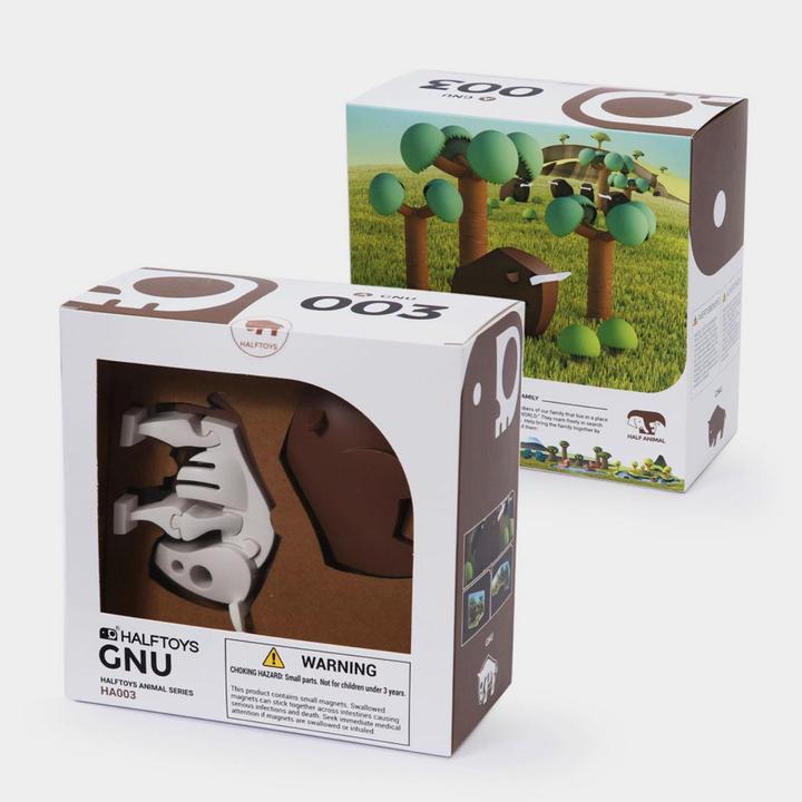 Produktbild Halftoys Animal World - Gnu version
