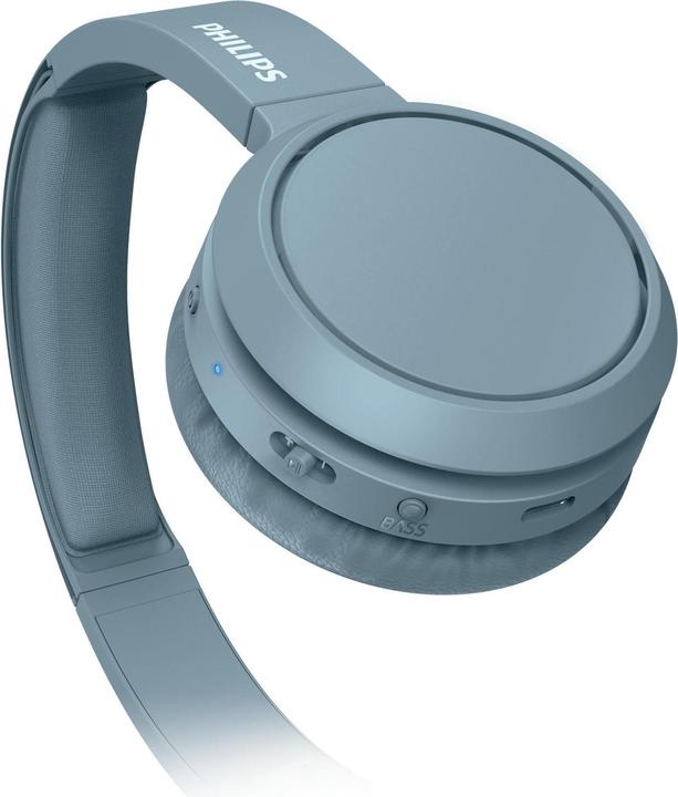 Image du produit Philips Écouteurs intra-auriculaires sans fil TAH4205BL/00 (pas de réduction du bruit, 29 h, Sans fil)