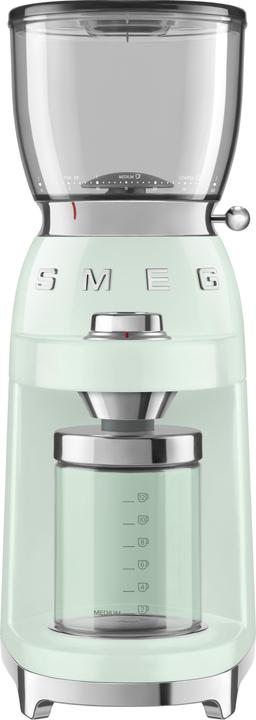 Actual product image Smeg CGF11PGEU 50's style, die-cast aluminium housing, lacquered, pastel green