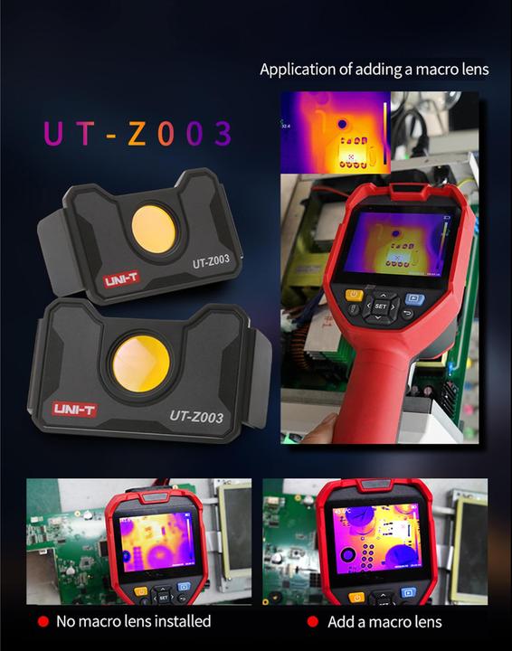 Actual product image Uni-T UT-Z003 Micro Lens for thermal imaging camera