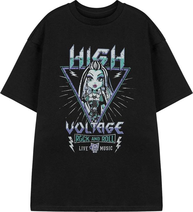 Actual product image Monster High Womens/Ladies High Voltage Short-Sleeved T-Shirt (XL)