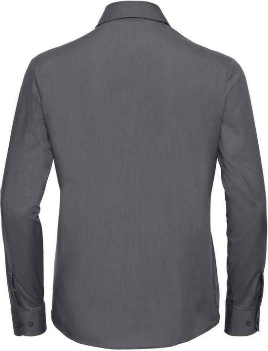 Actual product image Russell Womens/Ladies Poplin Easy-Care Long-Sleeved Formal Shirt (XXL)