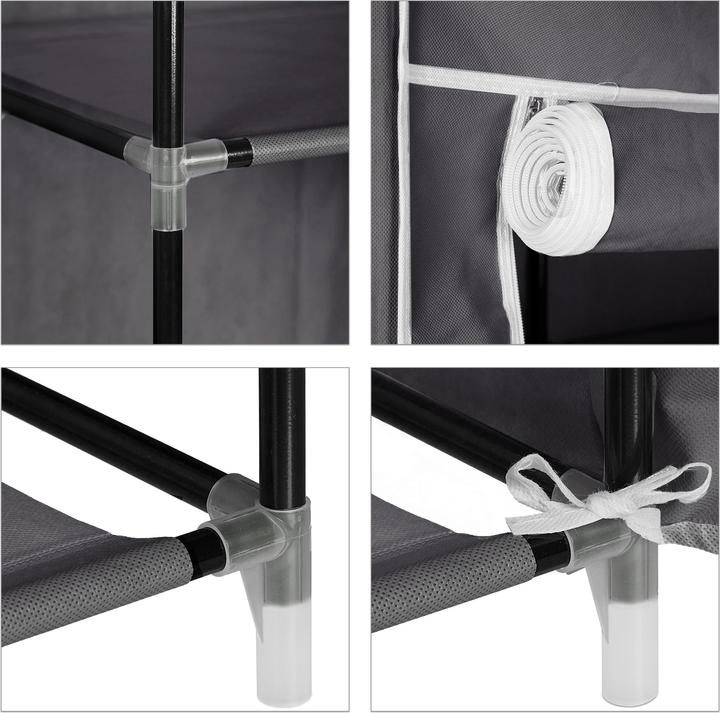 Produktbild Relaxdays Faltschrank (107 x 42.5 x 174 cm)