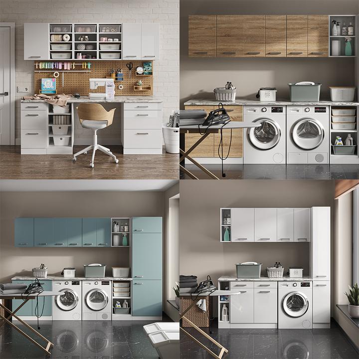 Immagine prodotto Vicco Eckschrank für Haushaltsgegenstände R-Line (86 x 60 x 81,5 cm)
