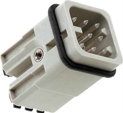Image du produit Harting Connecteur HAN D, insert type 3 femelle raccordement par sertissage max 2,5mm2, 10A8 pôles