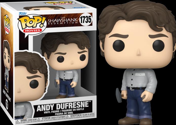 Image du produit Funko Les Condamnés POP! Movies Figurine vinyle Andy Dufresne 9 cm