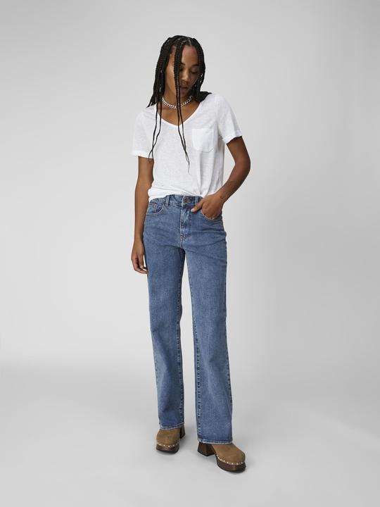 Actual product image Object Mid Waist Wide Fit Jeans (L)