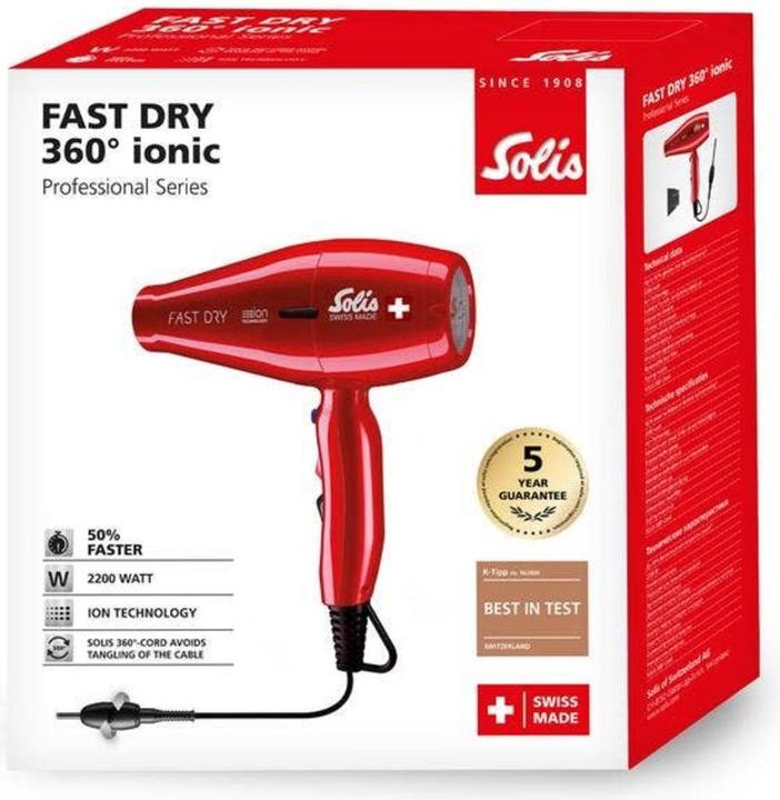 Produktbild Solis Fast Dry 360° ionic