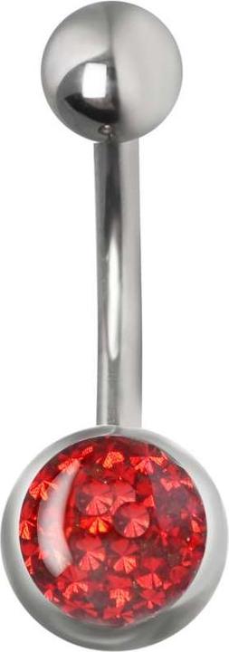 Produktbild Bijouteria Bauchpiercing (Titan, Swarovski Kristall)