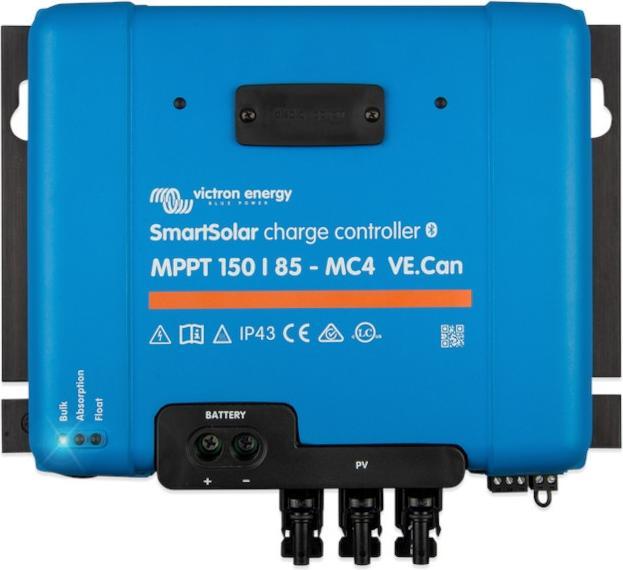 Actual product image Victron Energy SmartSolar 150/85-MC4 MPPT solar charge controller 85A 12/24/36/48V