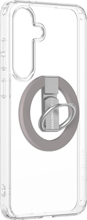 Produktbild Amazingthing Minimal Mag Case mit Magnetring und Magnetring für Samsung Galaxy S25 - Transparent (Samsung Galaxy S25)