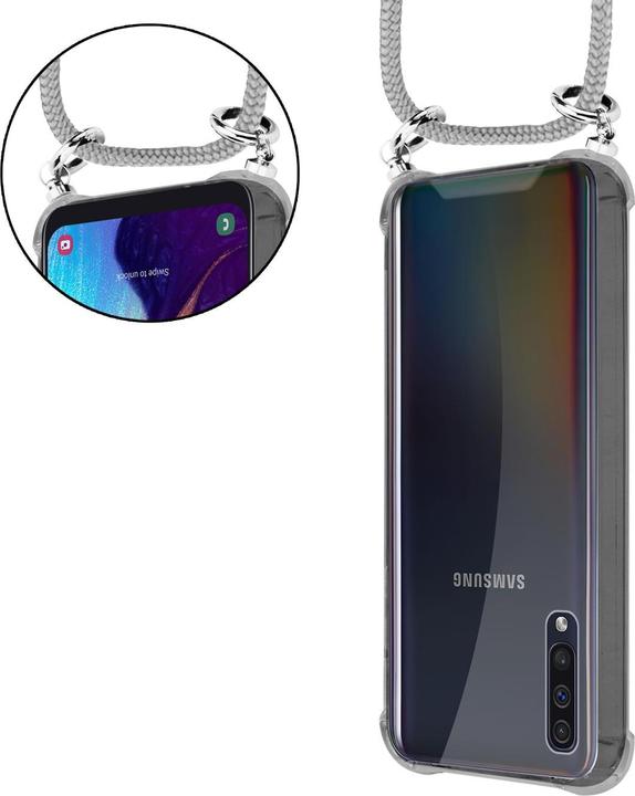 Produktbild Cadorabo TPU Handy Kette SILBER Cover
