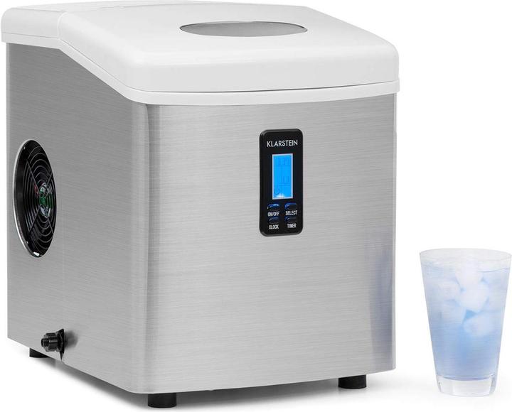 Produktbild Klarstein Eiswürfelmaschine 15kg, Weiss