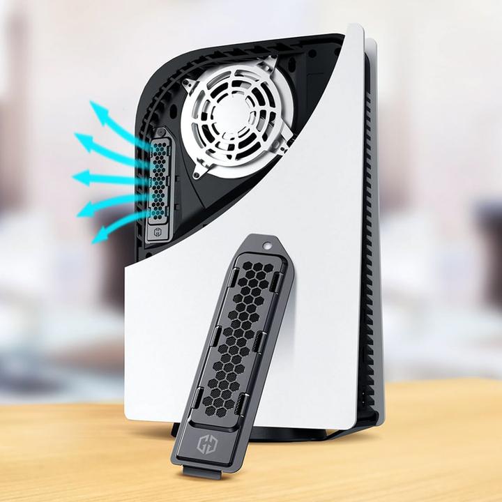 Produktbild Graugear Kühler mit Abdeckung für PS5 M.2 | Farbe schwarz